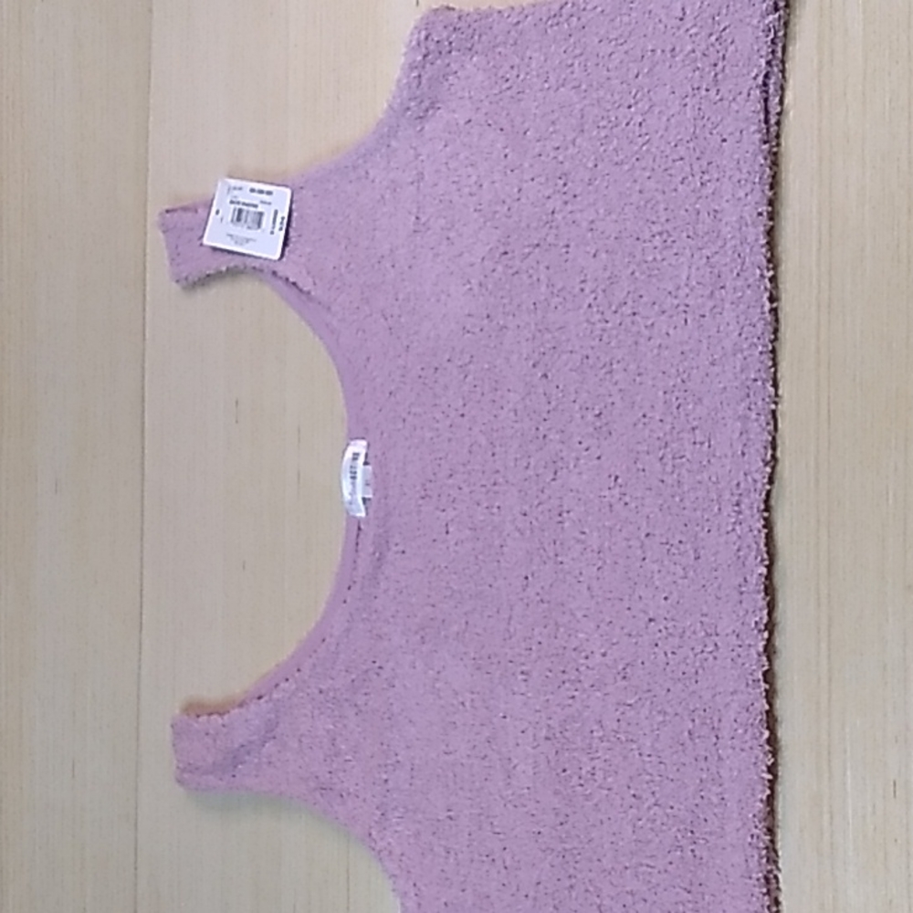 Flirtitude Active textured tank top in Mauve size Women's XL